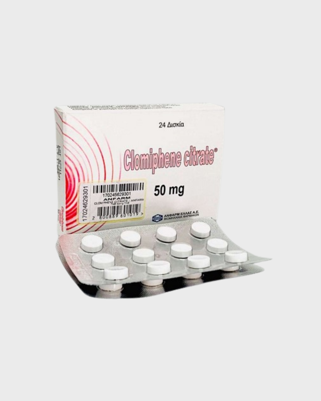 CLOMID CITRATE 50MG 24TAB