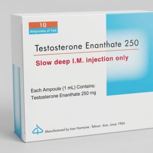 TESTOSTERON ENANTHATE 250MG IRAN 10 AMP 1ML