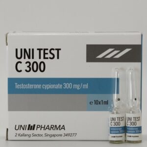 TESTOSTERON CYPIONATE 300MG 10 AMP 1ML UNI PHARMA