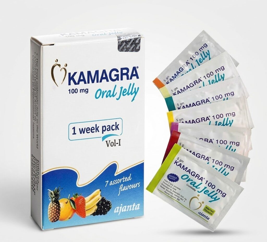 SILDENAFIL ORAL JELLY 100MG 7 SASZETEK Z ZELEM