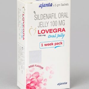 LOVEGRA JELLY KAMAGRA DLA KOBIET SILDENAFIL 100MG 7SZT
