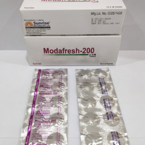 modafresh 200 modafinil 200mg 10 tab sunrise pharma