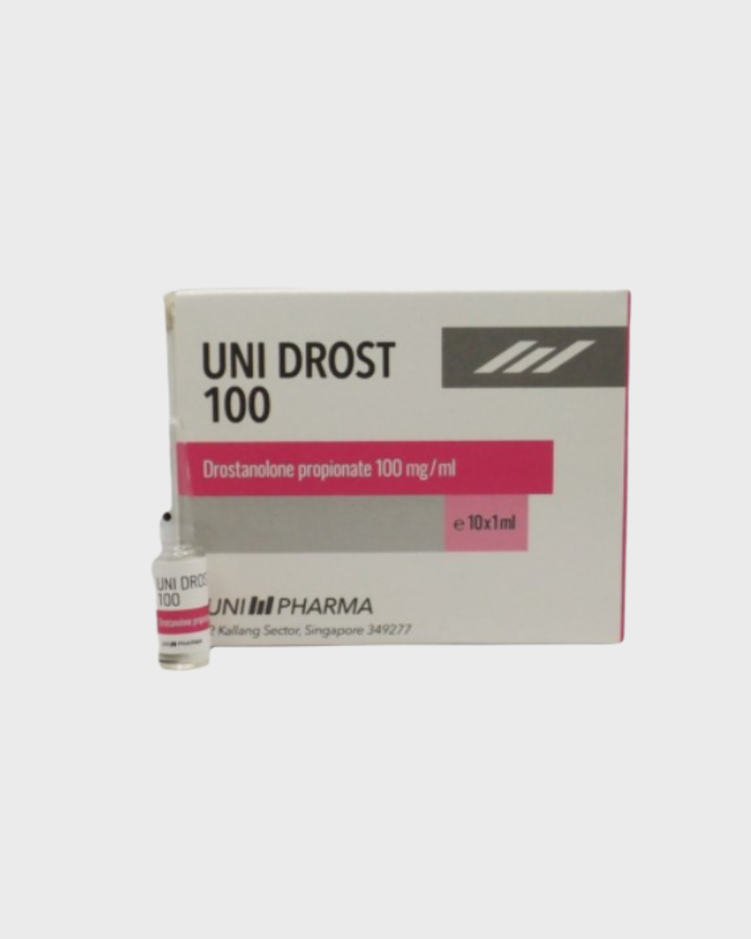 Drostolone propionate 100mg 10x1 amp unipharma